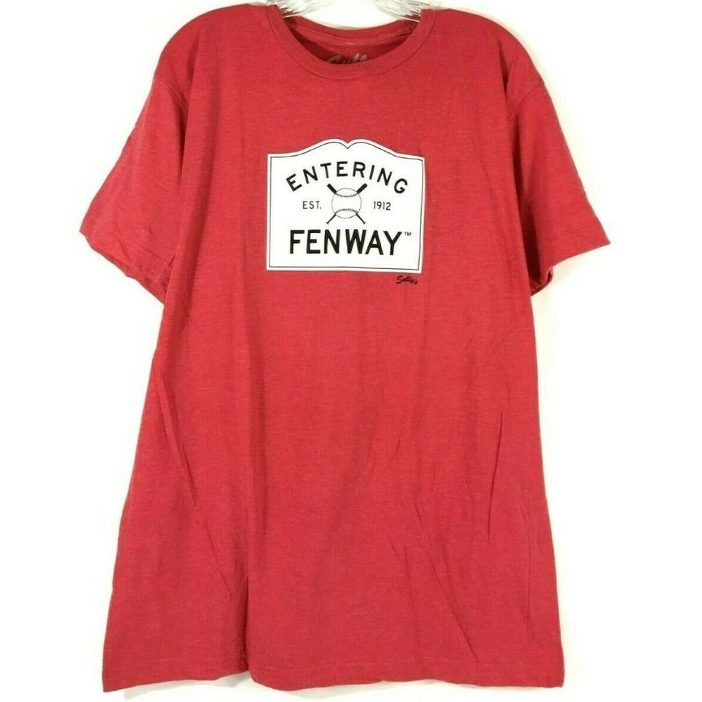 Entering Fenway Sully's Red Short Sleeve T-shirt-Med Lg, XXL-NWT